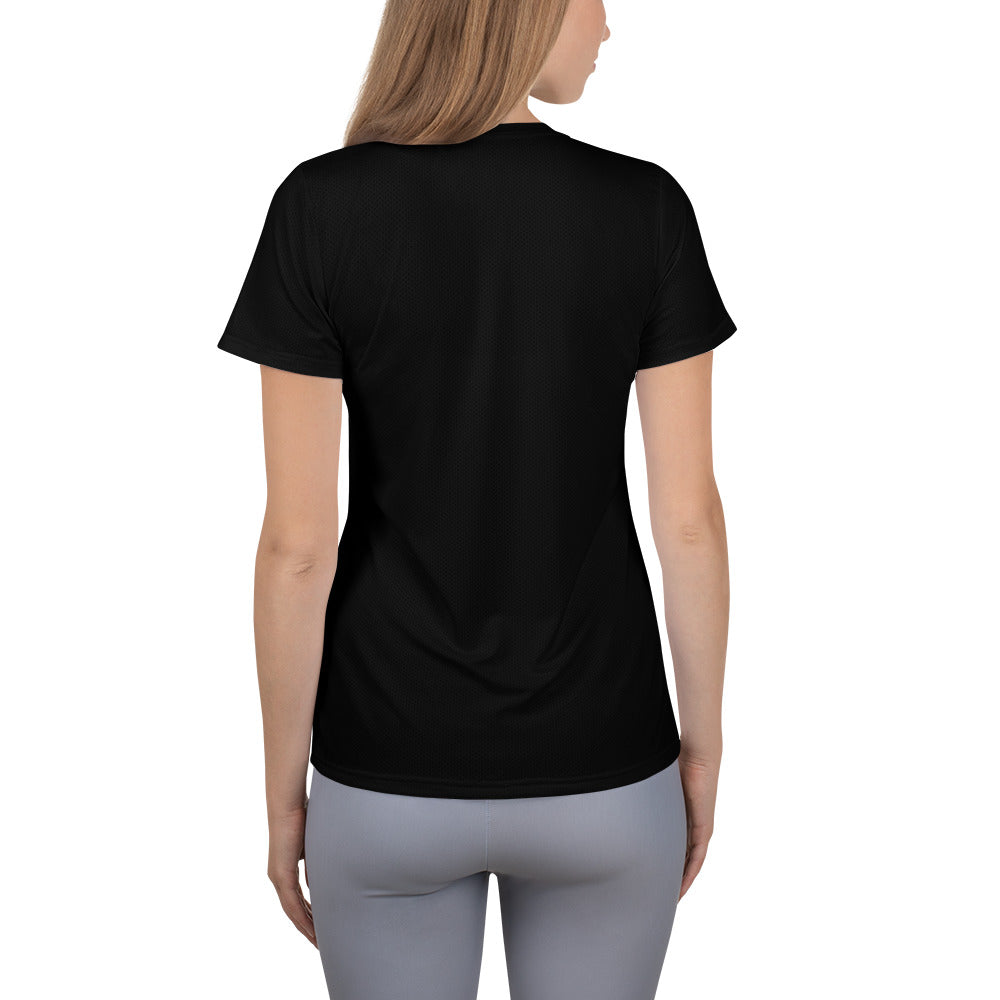 GG - Women's Athletic T-shirt - Black