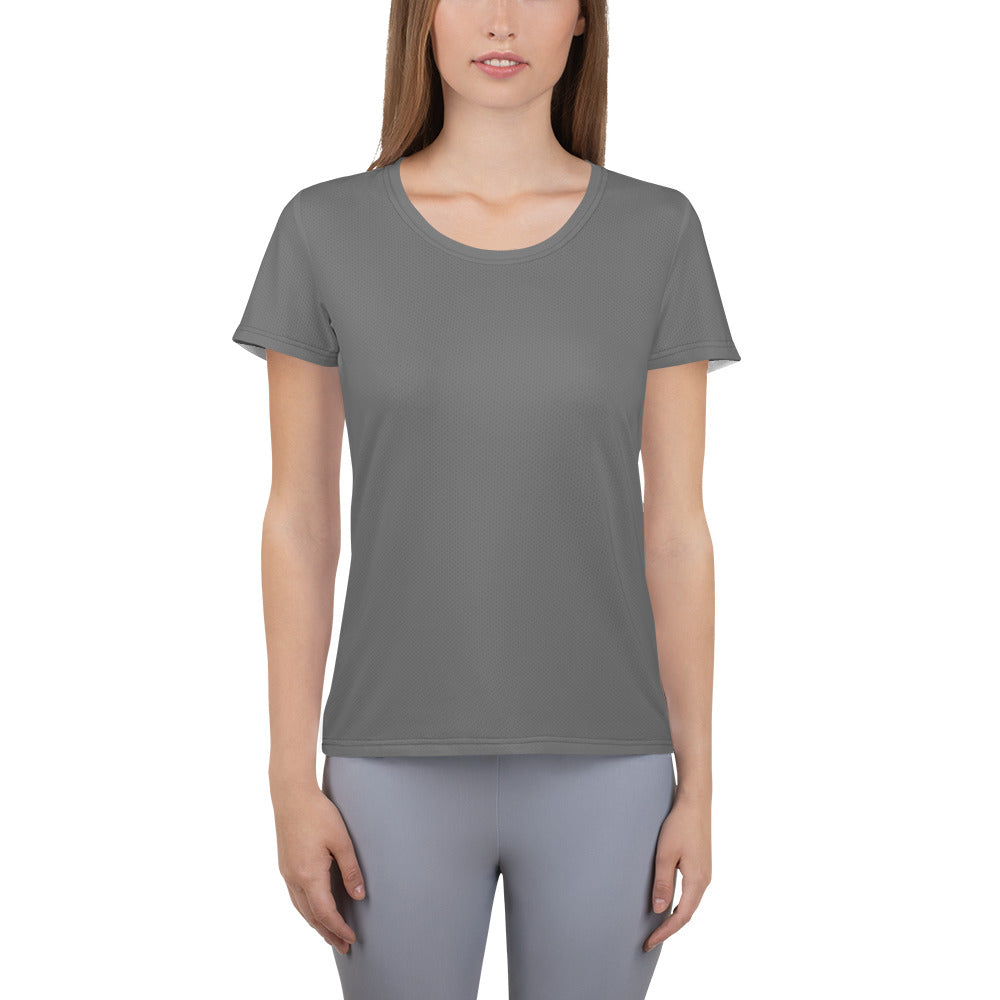 GG - Women's Athletic T-shirt - Grey