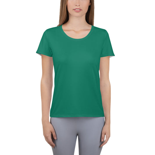 GG - Women's Athletic T-shirt - Tropical Rain Forest