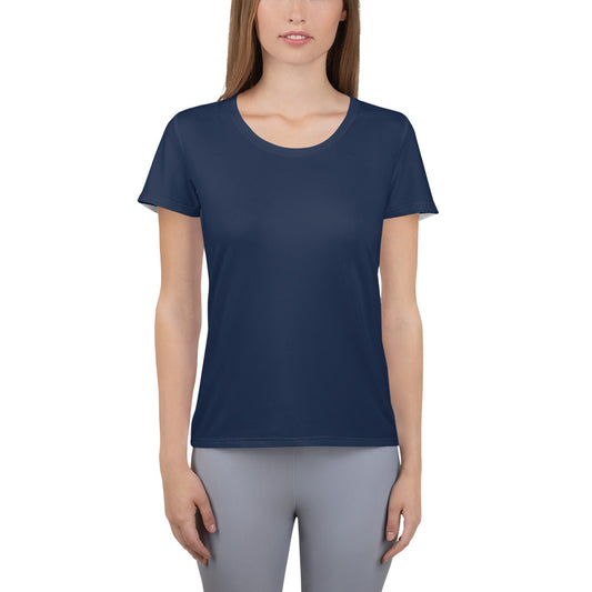 GG - Women's Athletic T-shirt - Navy