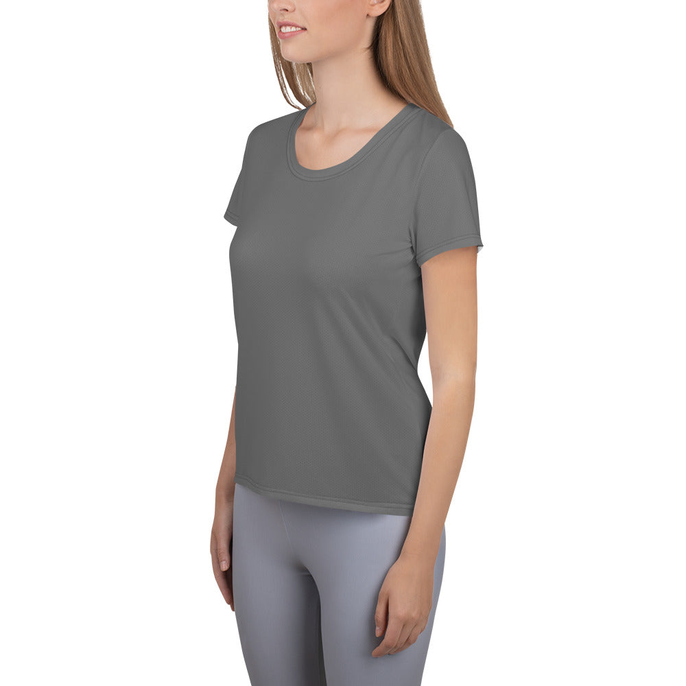 GG - Women's Athletic T-shirt - Grey