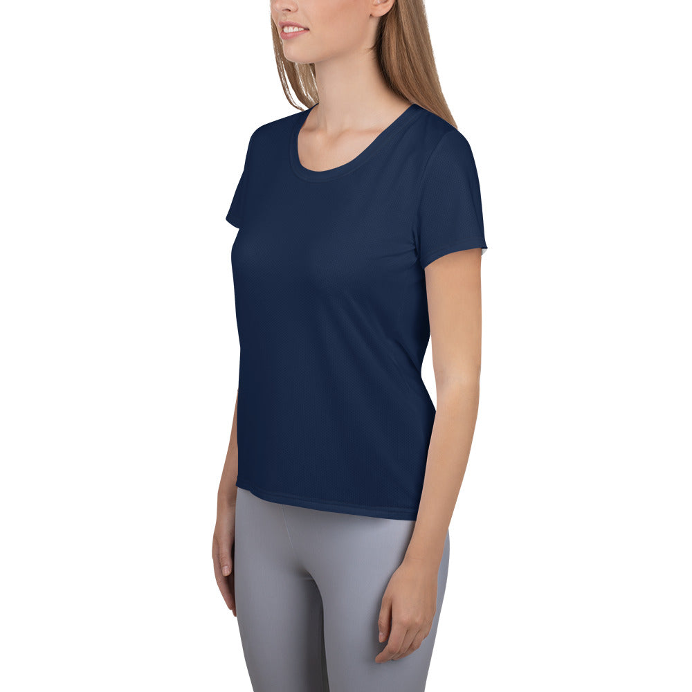 GG - Women's Athletic T-shirt - Navy