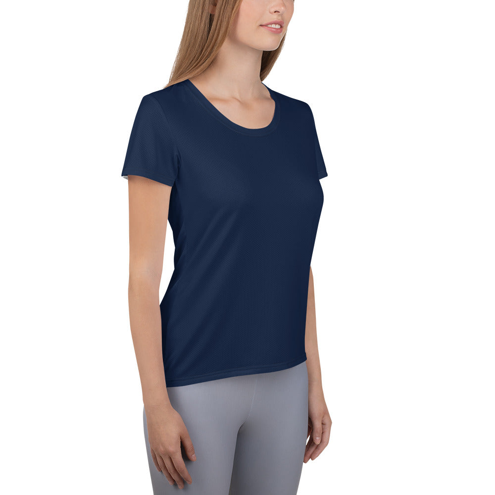 GG - Women's Athletic T-shirt - Navy