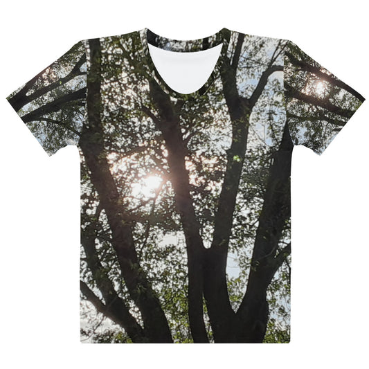 GG - Women's crew neck T-shirt - Trees & Sun