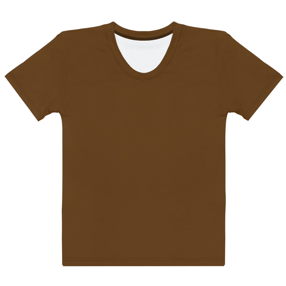 GG - Women's Crew Neck T-shirt - Brown