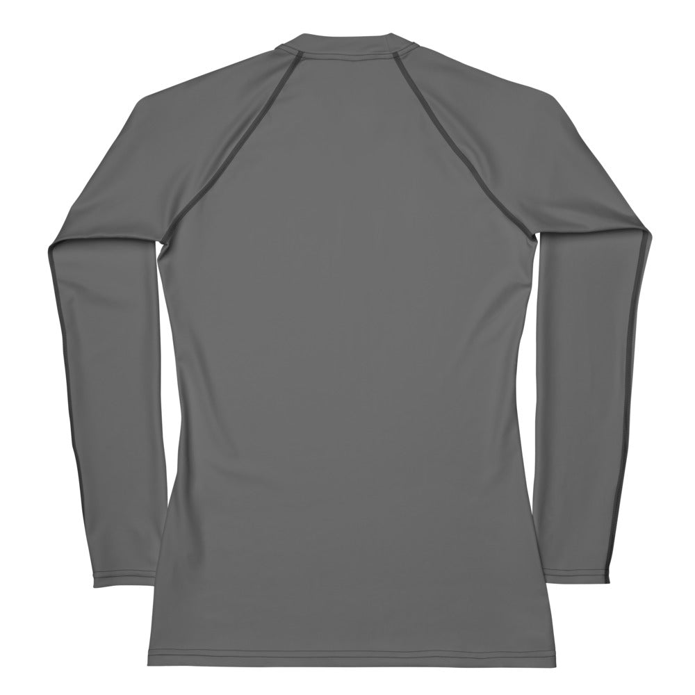 GG - Women's LS T-Shirt with Rash Guard - Grey