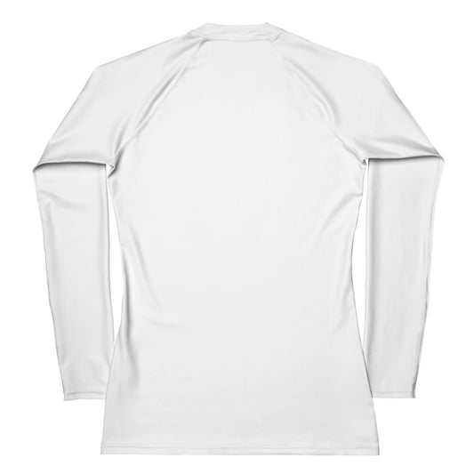 GG - Women's LS T-Shirt with Rash Guard - White