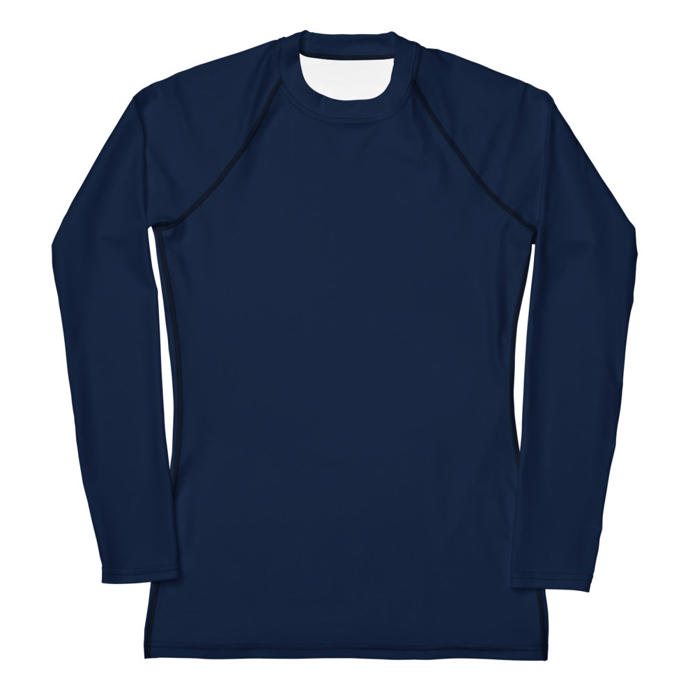 GG - Women's LS T-Shirt with Rash Guard - Navy