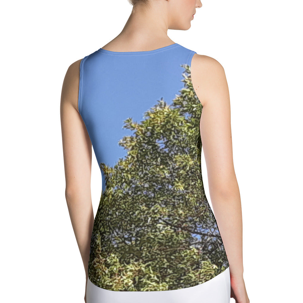 GG - Women's Tank Top - Trees & Blue Sky