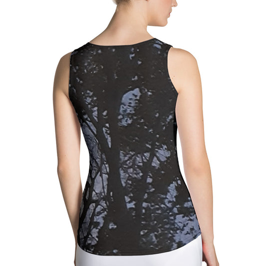 GG - Women's Tank Top - Trees & Moon