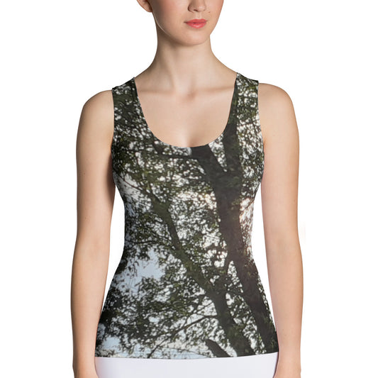 GG - Women's Tank Top - Trees & Sun