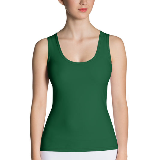 GG - Women's Tank Top - Forest Green