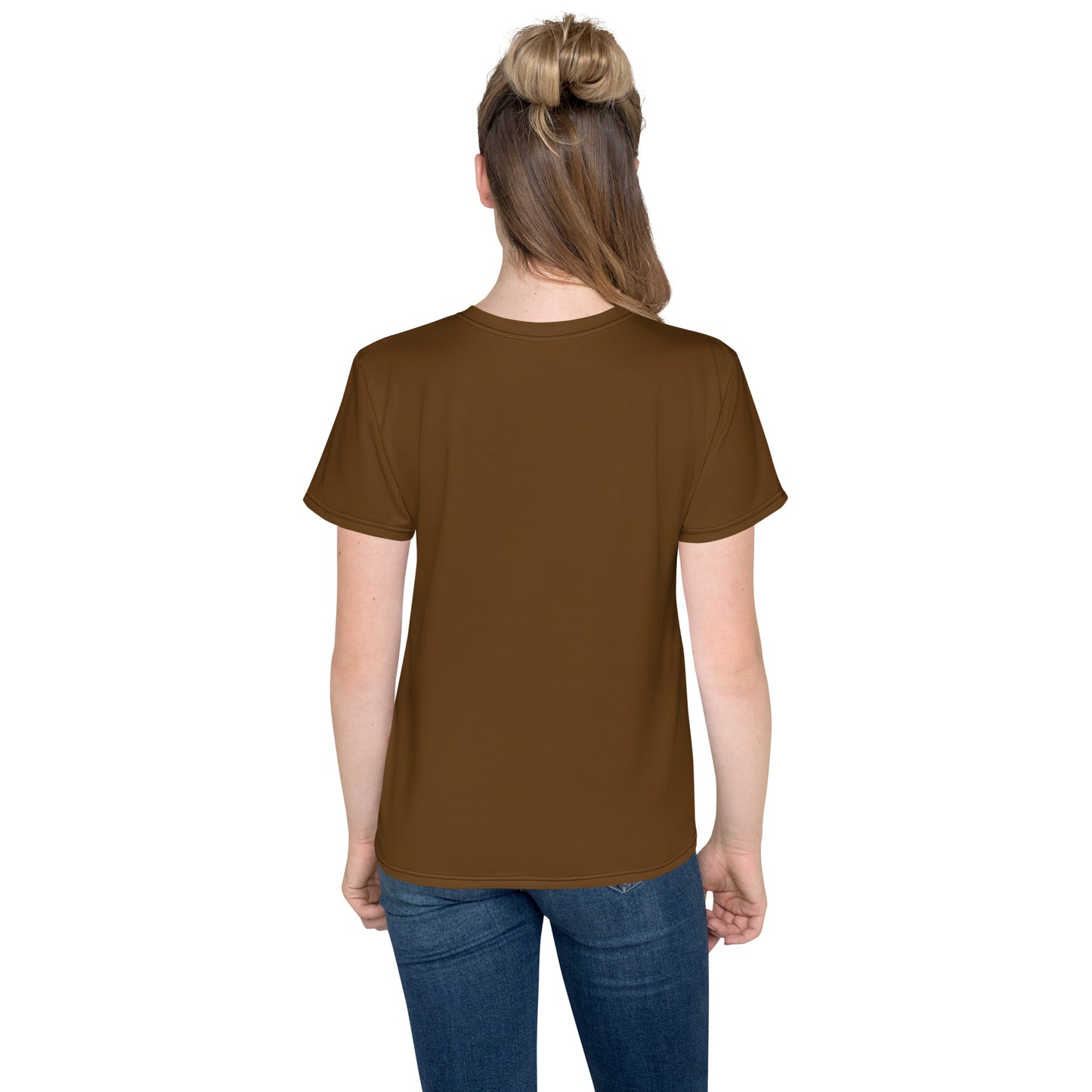 GG - Youth crew neck t-shirt - Brown