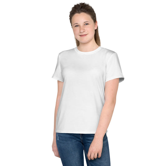 GG - Youth crew neck t-shirt - White