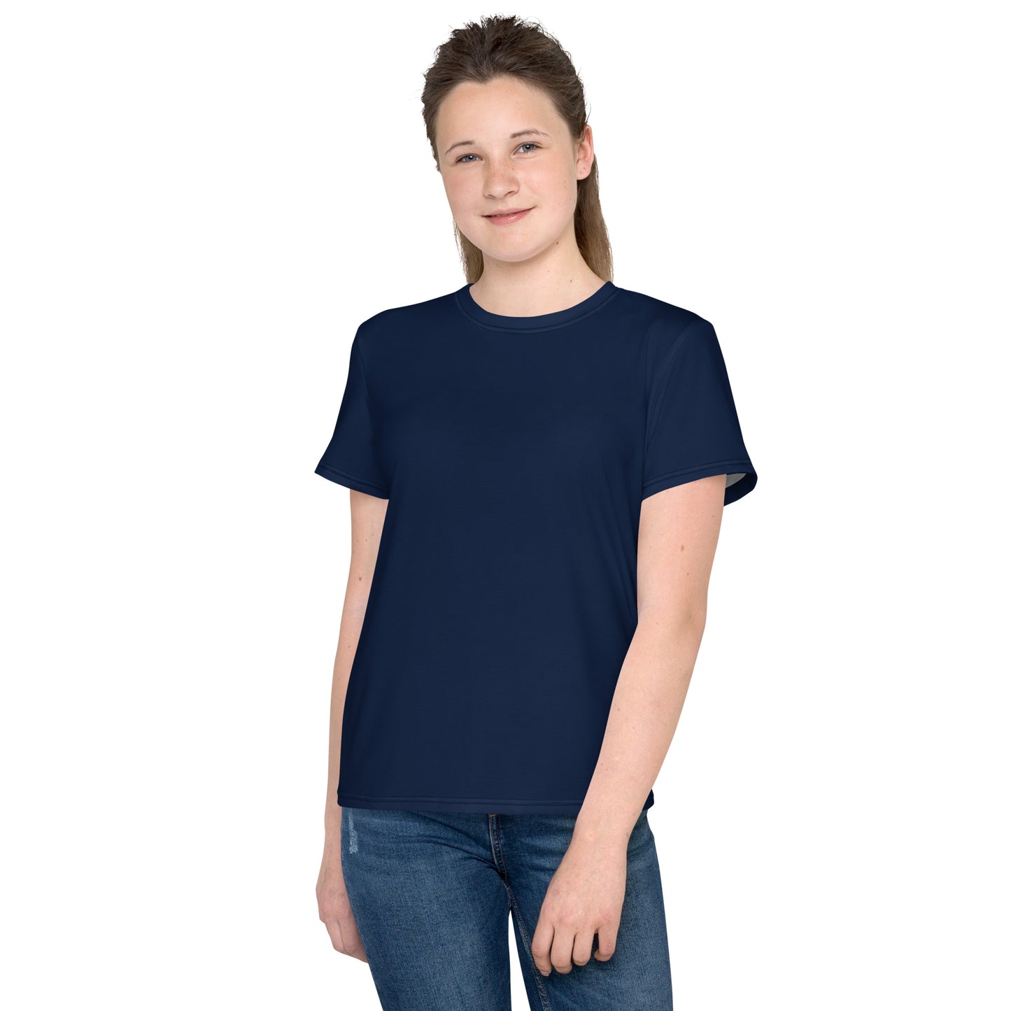 GG - Youth crew neck t-shirt - Navy