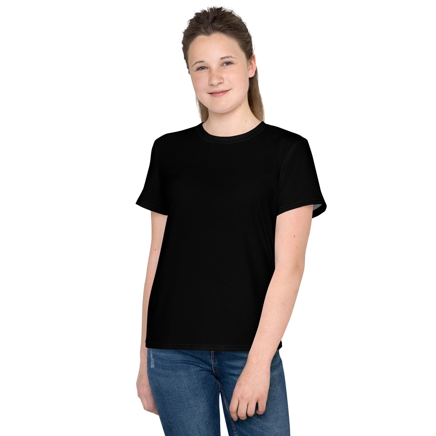 GG - Youth crew neck t-shirt - Black