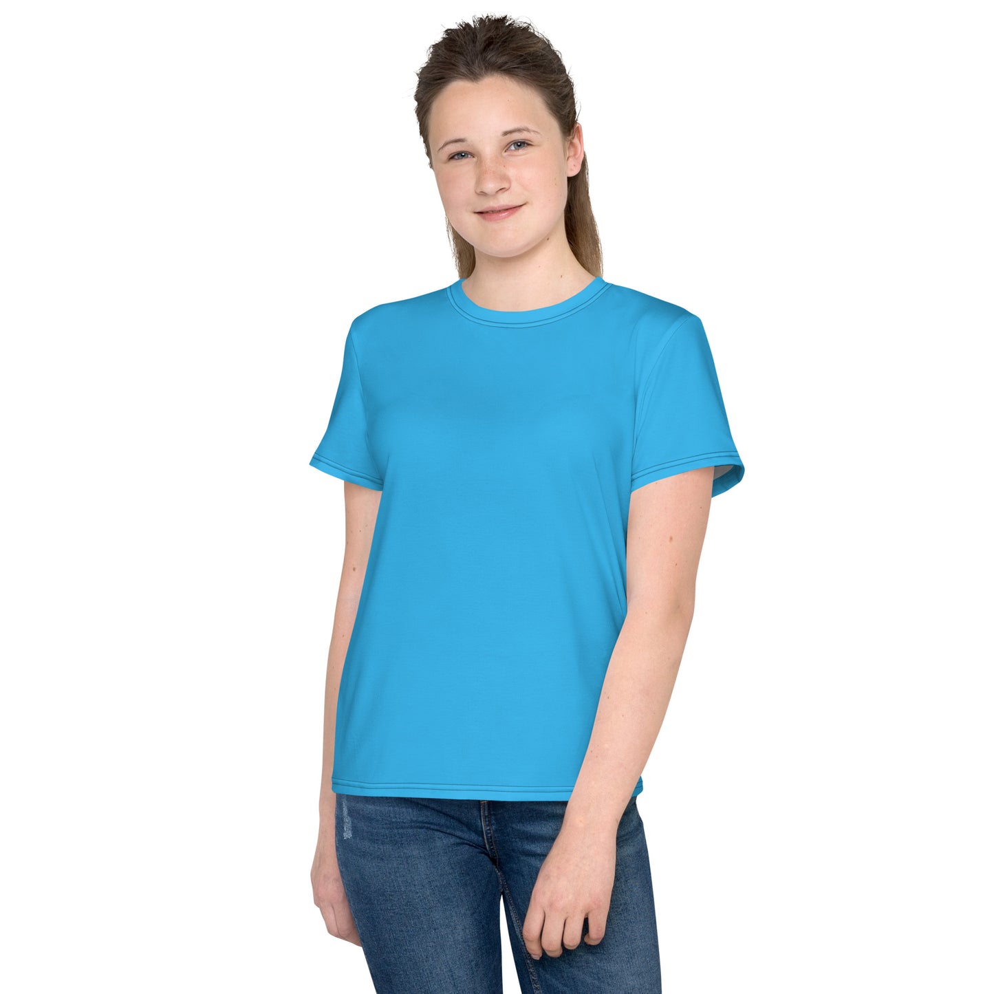 GG - Youth crew neck t-shirt - Deep Blue Sky