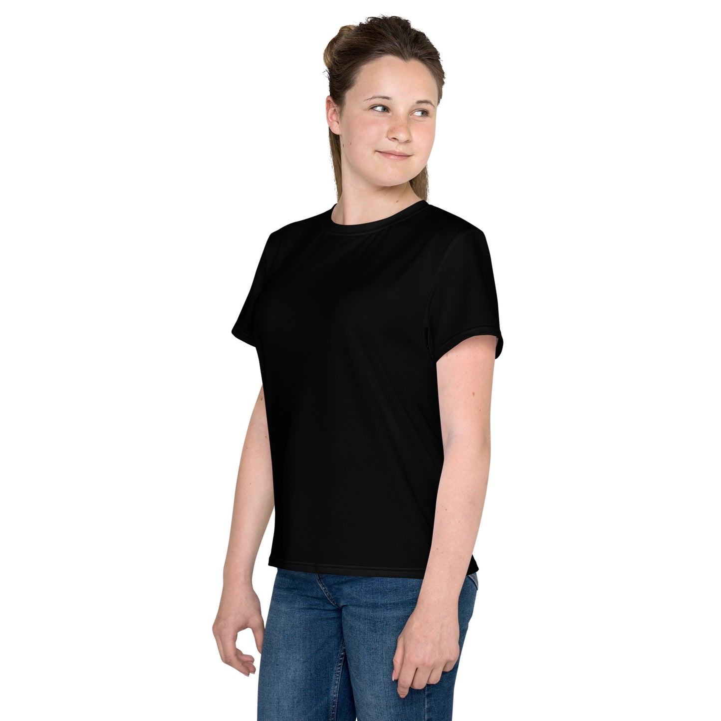 GG - Youth crew neck t-shirt - Black