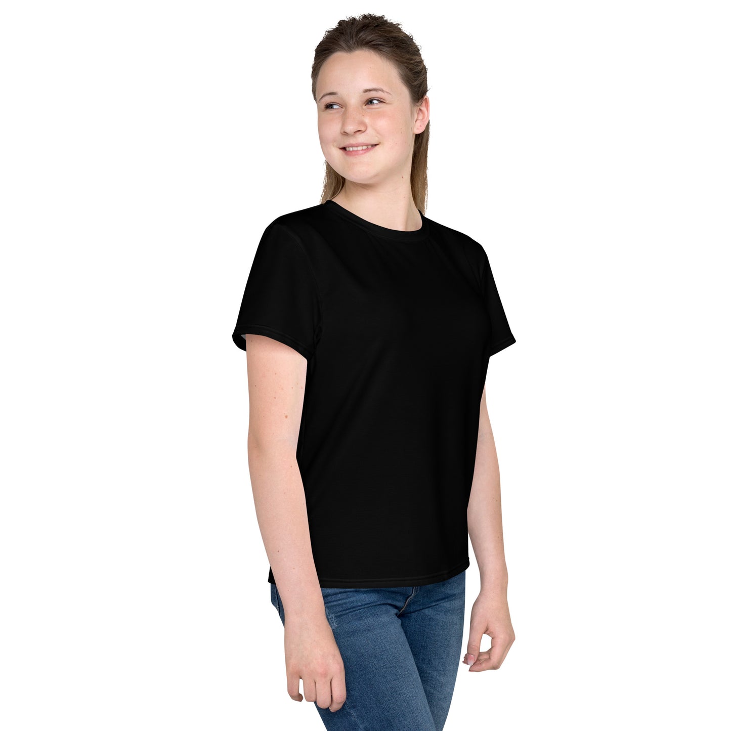 GG - Youth crew neck t-shirt - Black