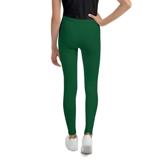 GG - Youth Leggings - Forest Green