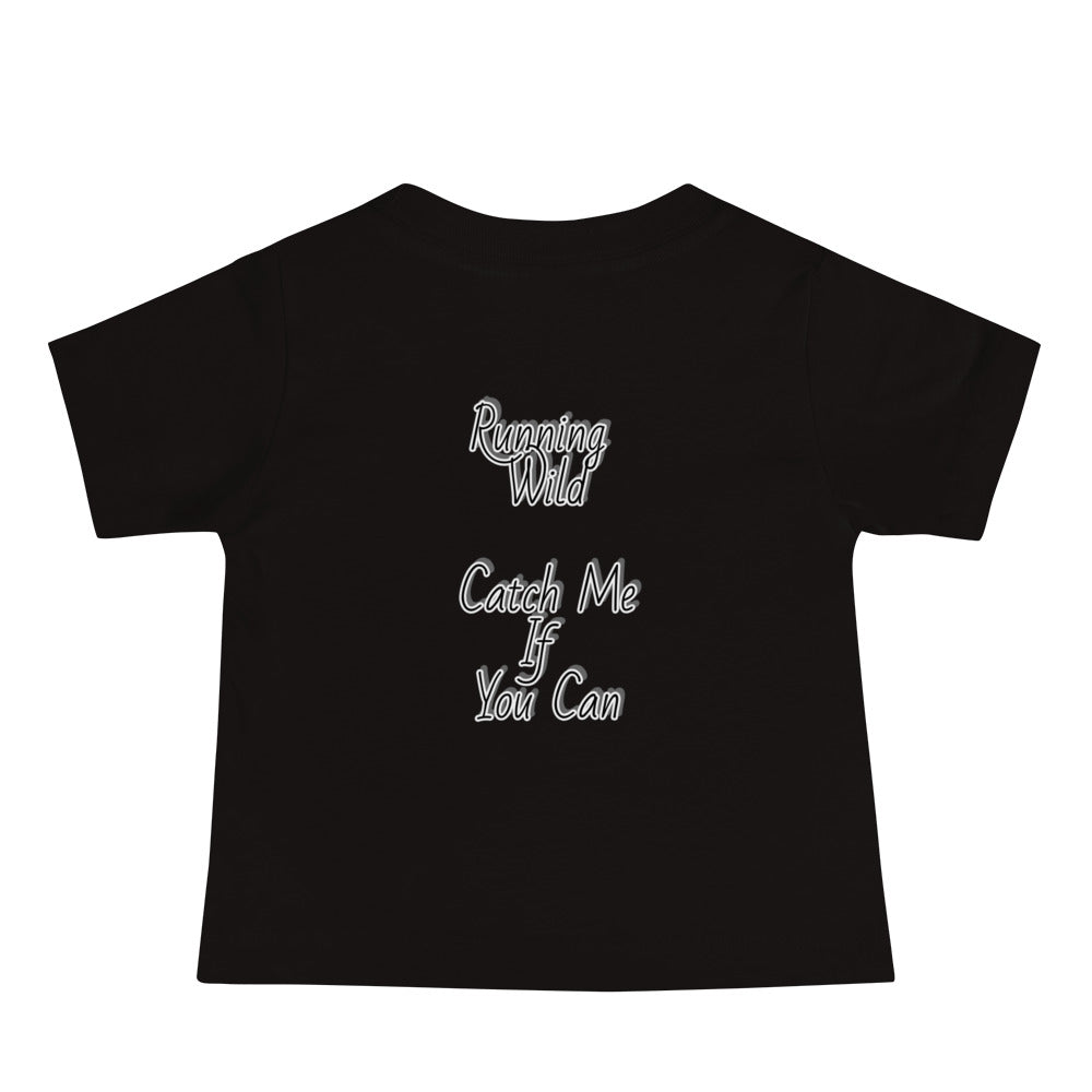 GG - Baby Jersey Short Sleeve Tee - If Baby Not Happy/Running Wild