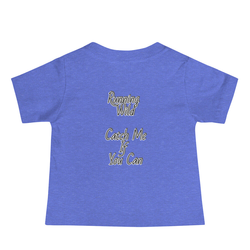 GG - Baby Jersey Short Sleeve Tee - If Baby Not Happy/Running Wild