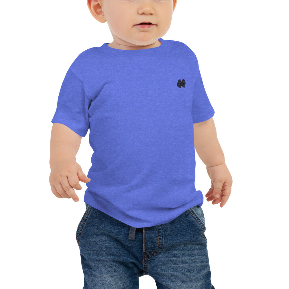 GG - Baby Jersey Short Sleeve Tee - GG Embroidery