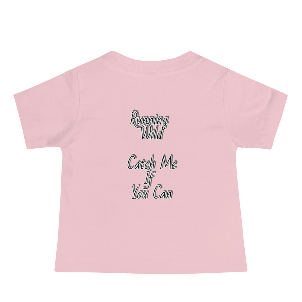 GG - Baby Jersey Short Sleeve Tee - If Baby Not Happy/Running Wild