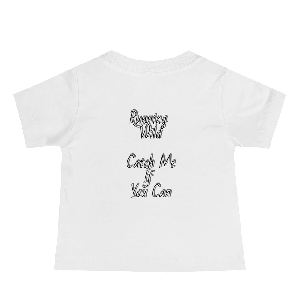 GG - Baby Jersey Short Sleeve Tee - If Baby Not Happy/Running Wild