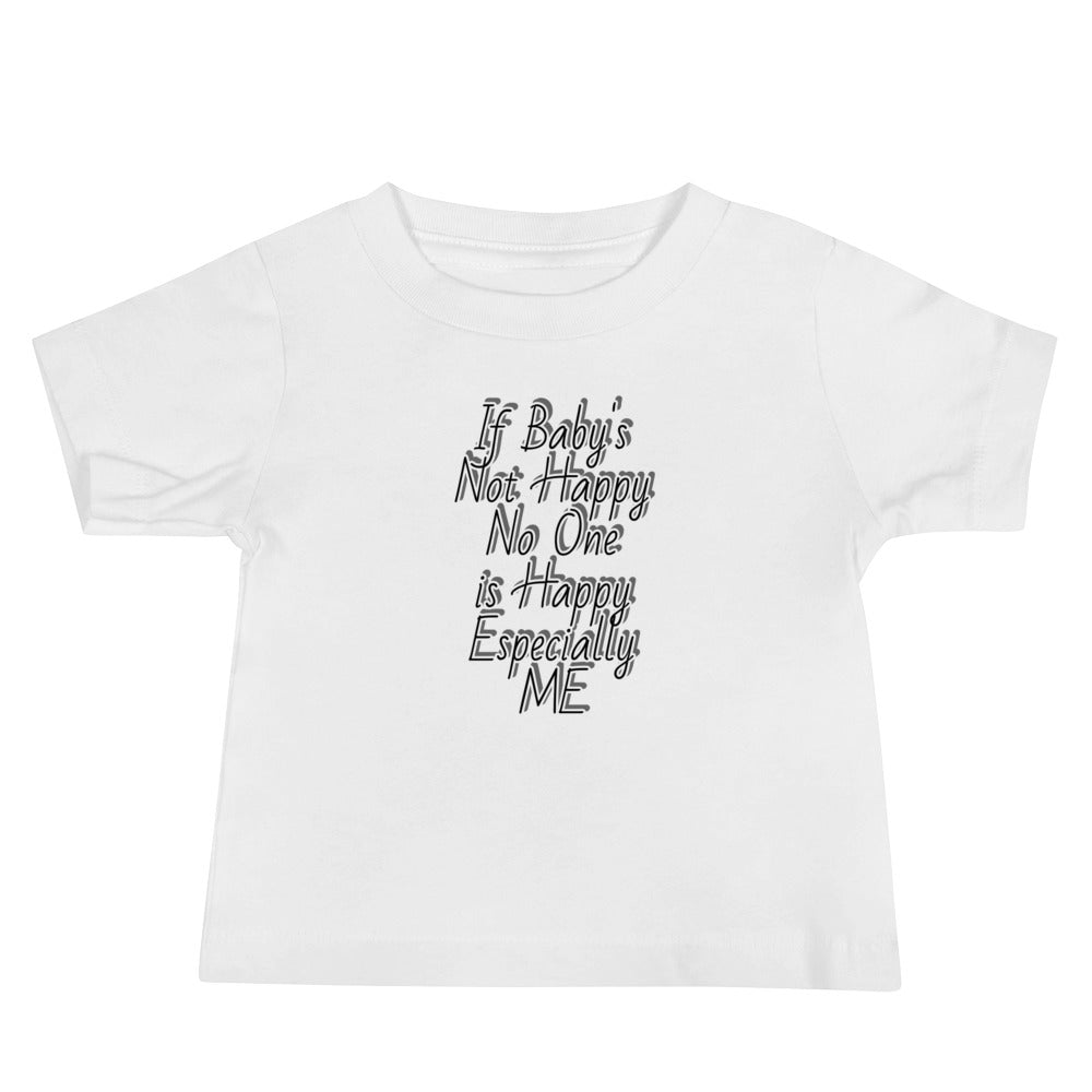 GG - Baby Jersey Short Sleeve Tee - If Baby Not Happy/Running Wild