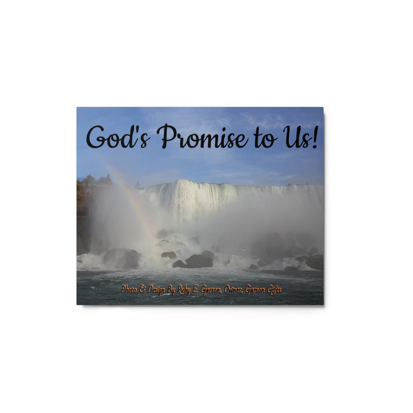 GG - Metal print - Rainbow - God's Promise