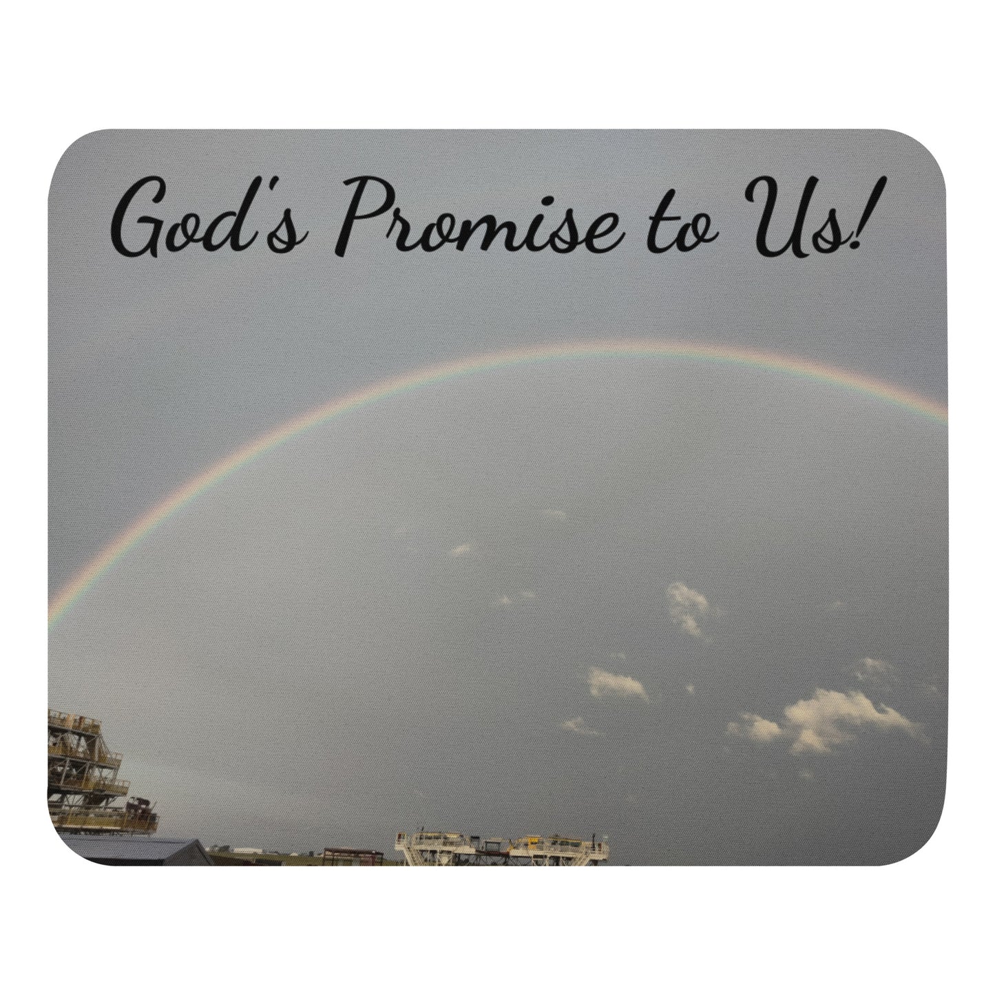 GG - Mouse pad -Rainbow - God's Promise to Us