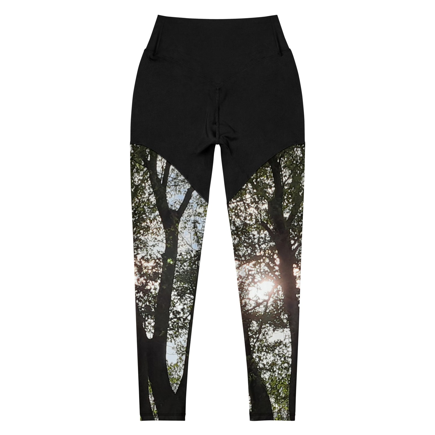 GG - Sports Leggings - Trees & Sun