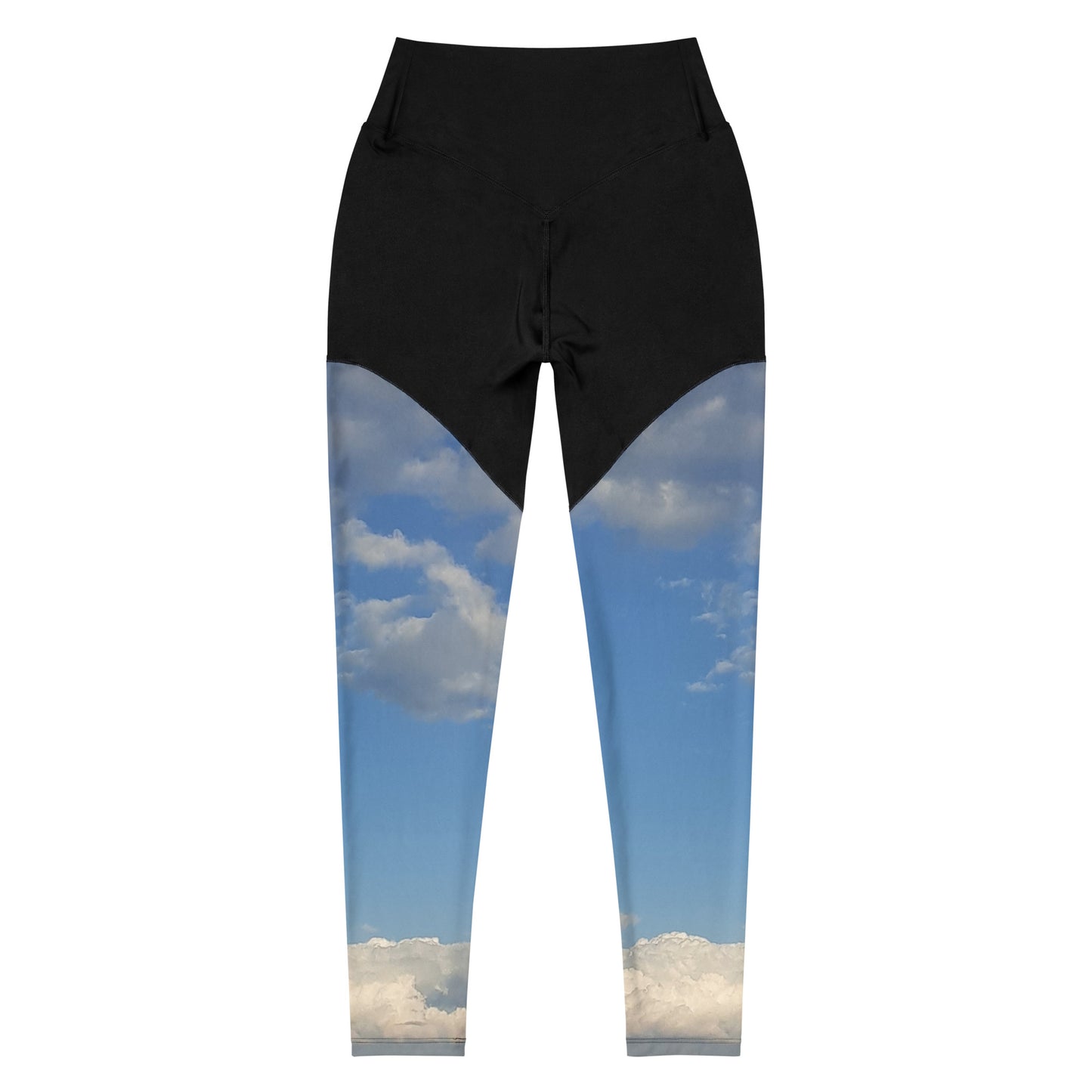 GG - Sports Leggings - Clouds & Blue Sky