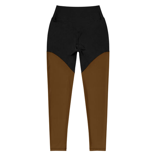 GG - Sports Leggings - Brown