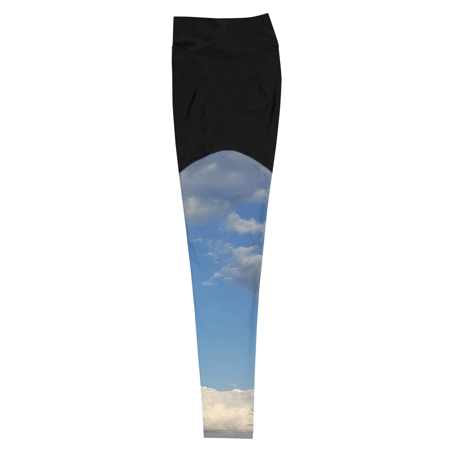 GG - Sports Leggings - Clouds & Blue Sky