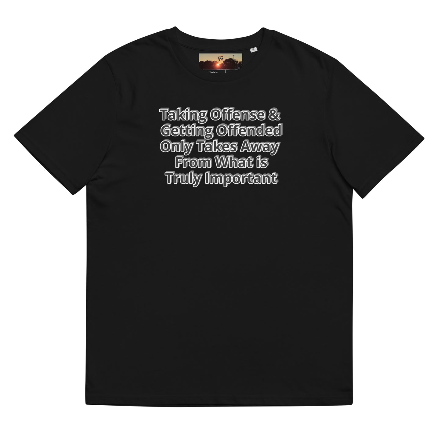 GG - Unisex organic cotton t-shirt - Taking Offence