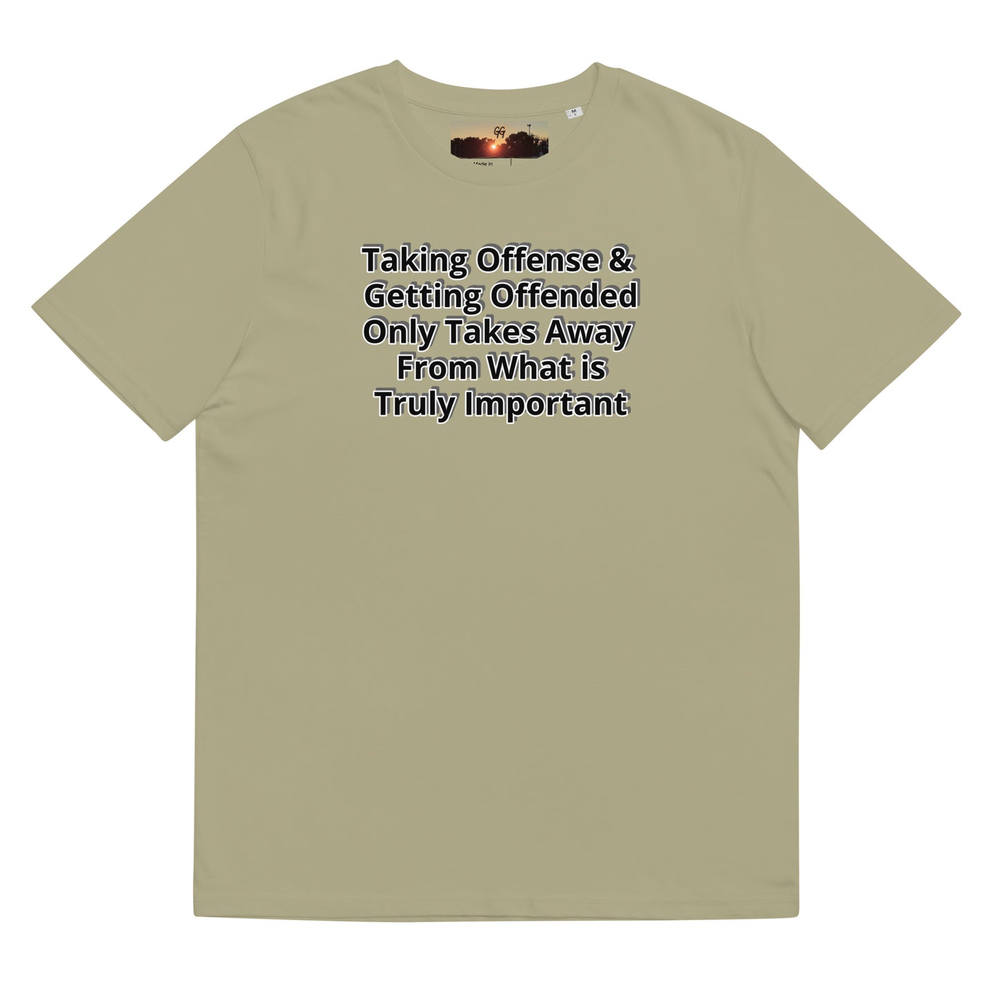 GG - Unisex organic cotton t-shirt - Taking Offence