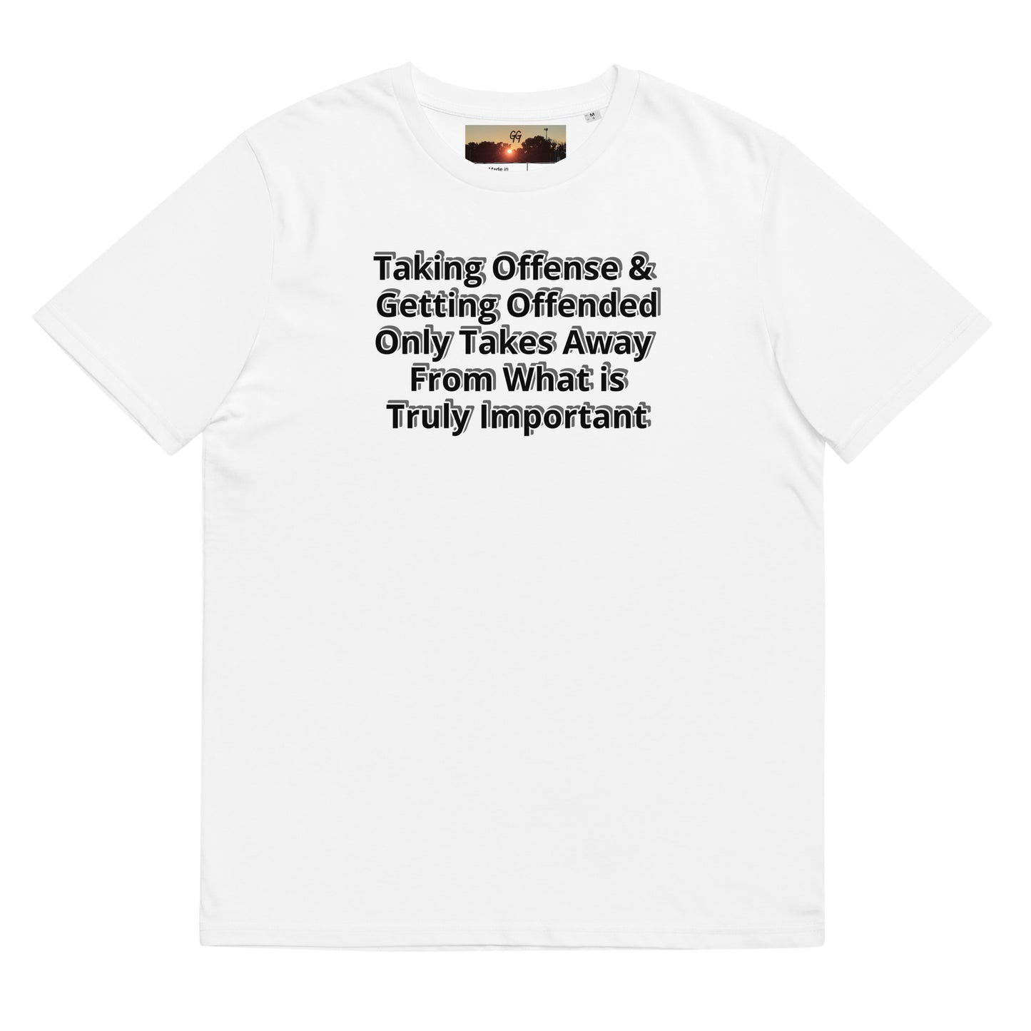 GG - Unisex organic cotton t-shirt - Taking Offence