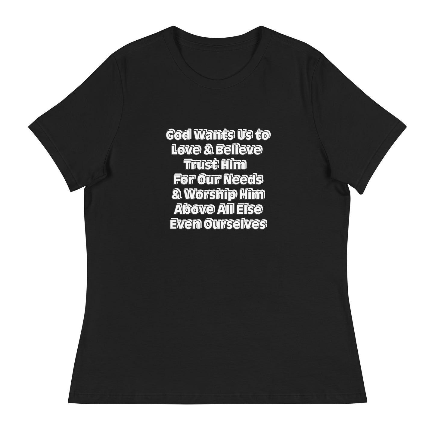 GG - Women's Relaxed T-Shirt - Creator of Universe