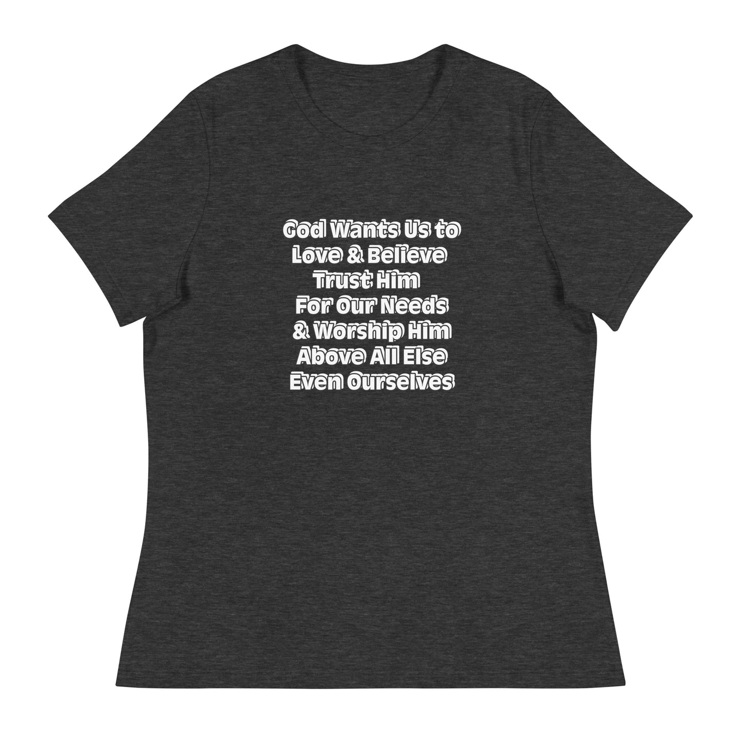 GG - Women's Relaxed T-Shirt - Creator of Universe