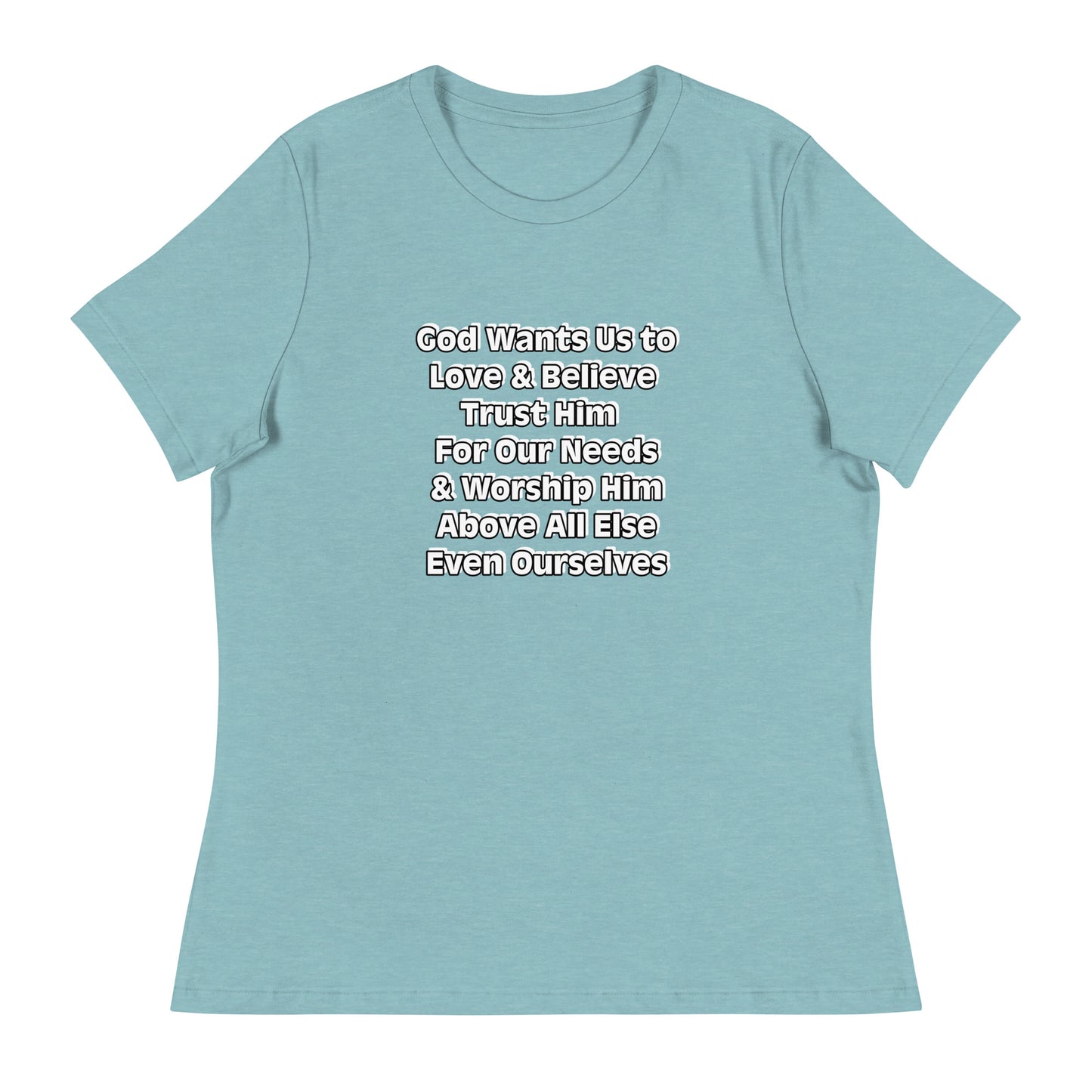 GG - Women's Relaxed T-Shirt - Creator of Universe