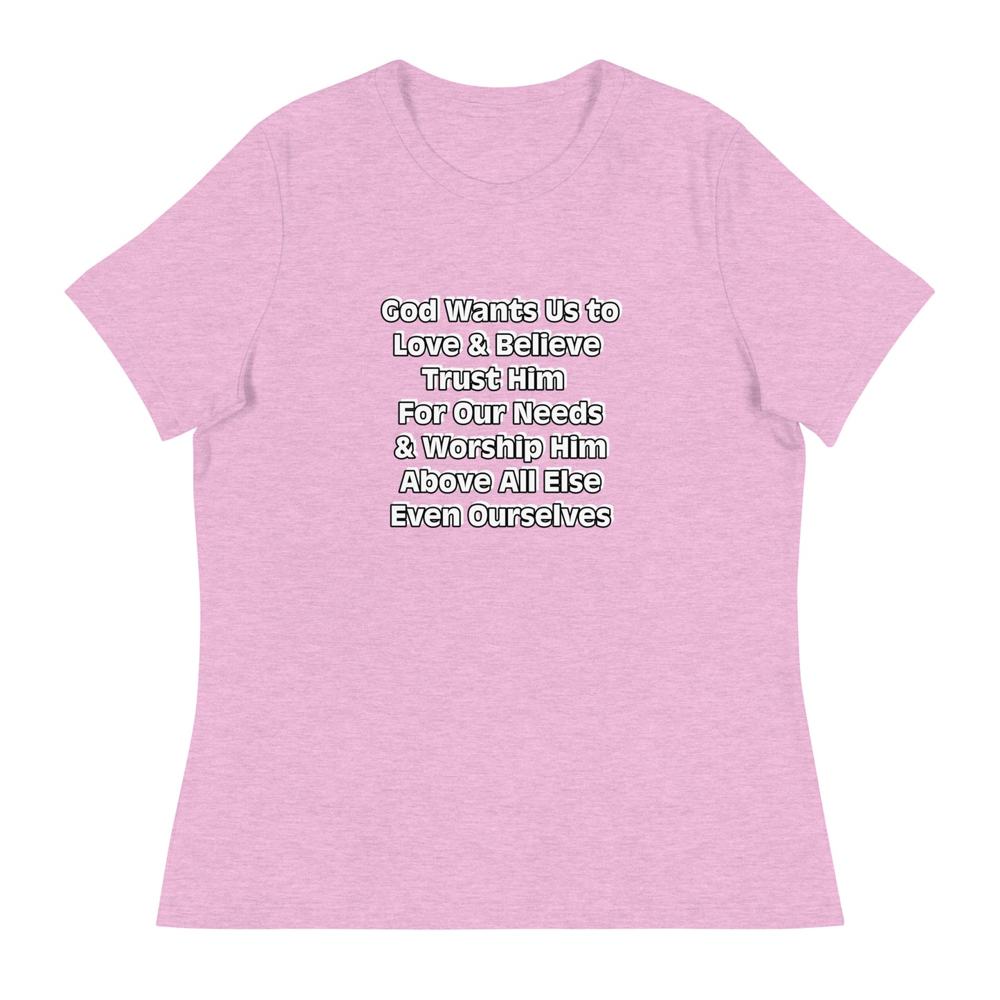 GG - Women's Relaxed T-Shirt - Creator of Universe