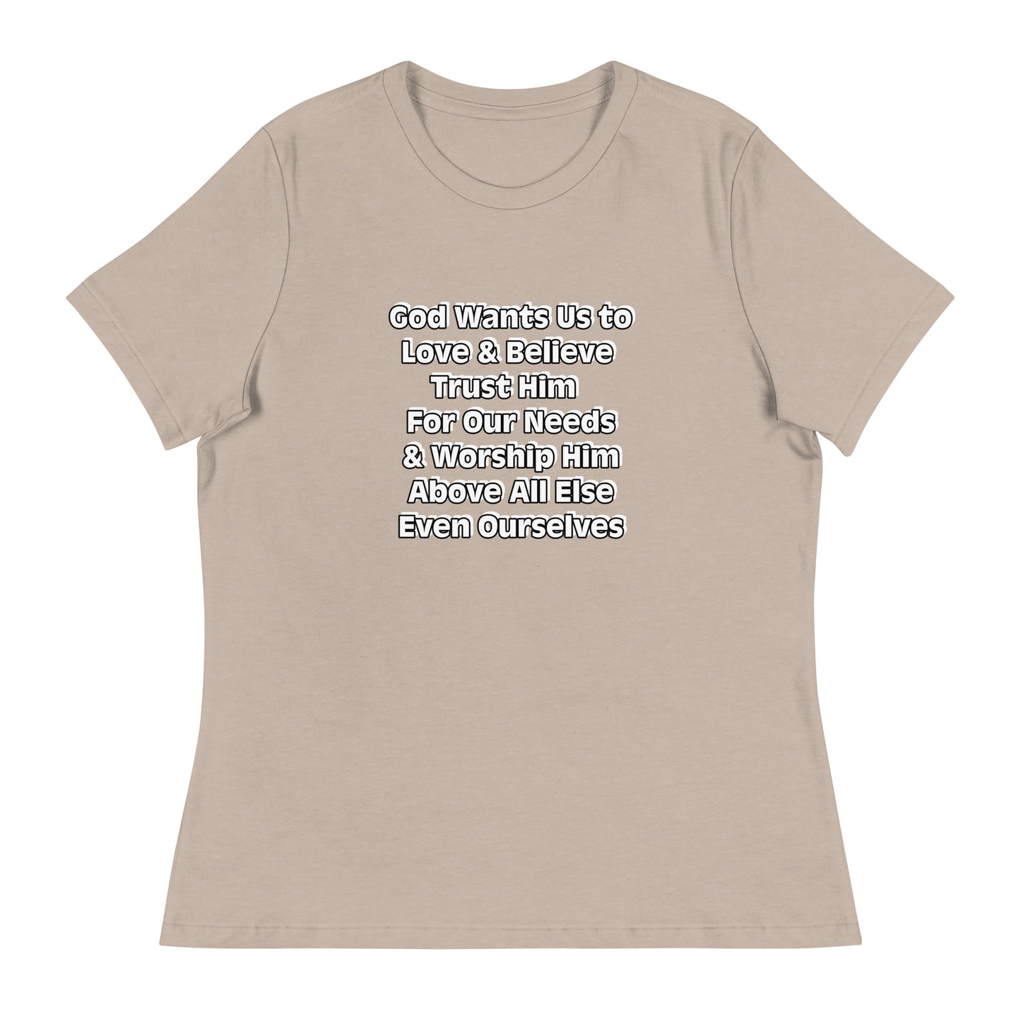 GG - Women's Relaxed T-Shirt - Creator of Universe