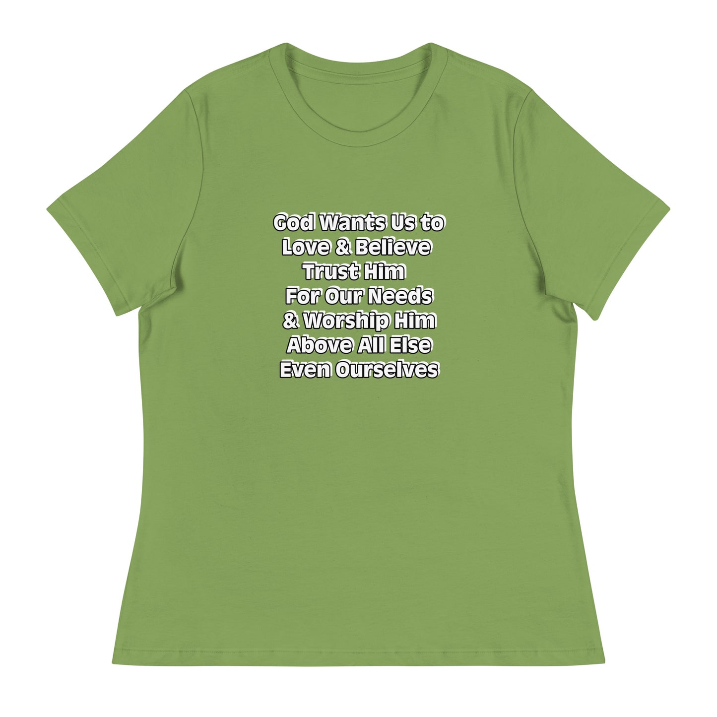 GG - Women's Relaxed T-Shirt - Creator of Universe