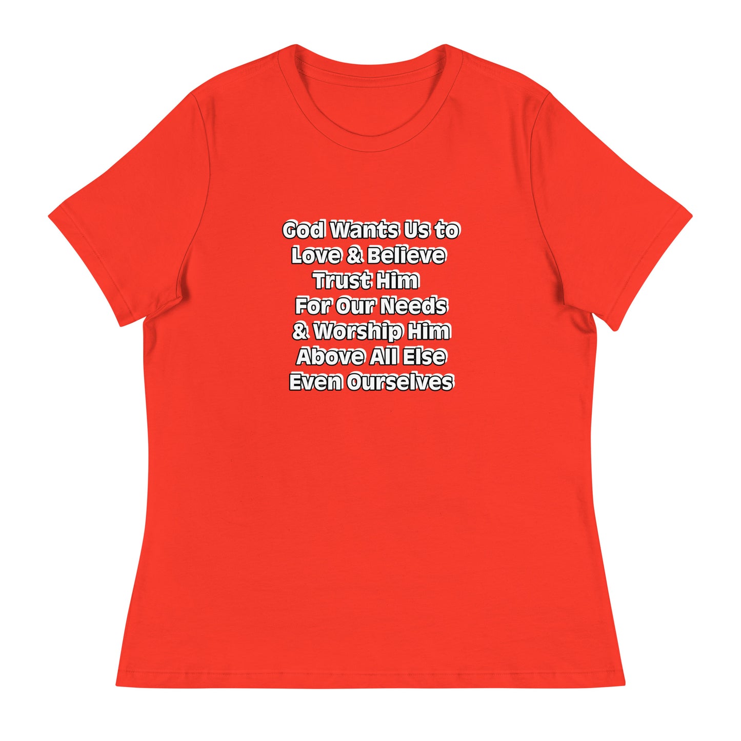 GG - Women's Relaxed T-Shirt - Creator of Universe